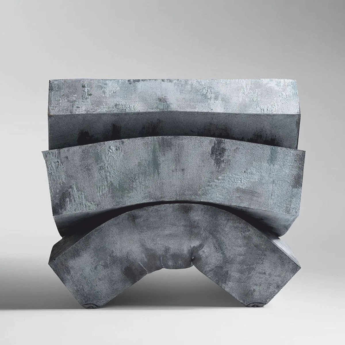 Casa Padrino Sill¨®n de Dise?o de Lujo Gris 102 cm - Muebles de Lujo - Hecho en Italia