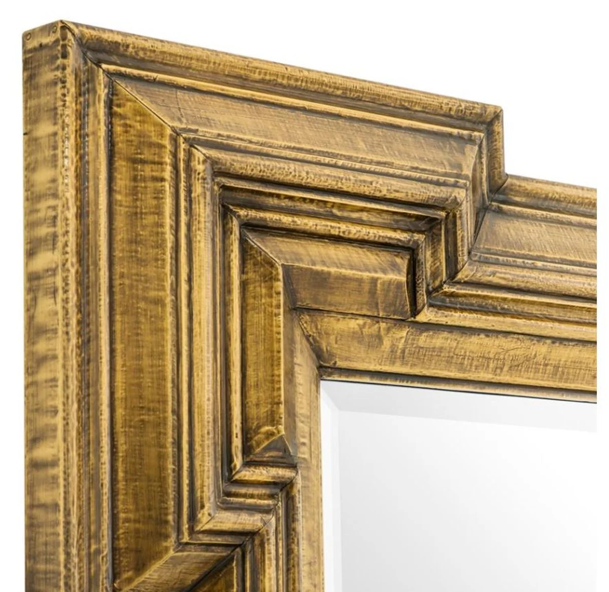 Casa Padrino espejo de lujo antiguos de lat¨®n 107 x 107 cm - H. wandspiegel dise?ador