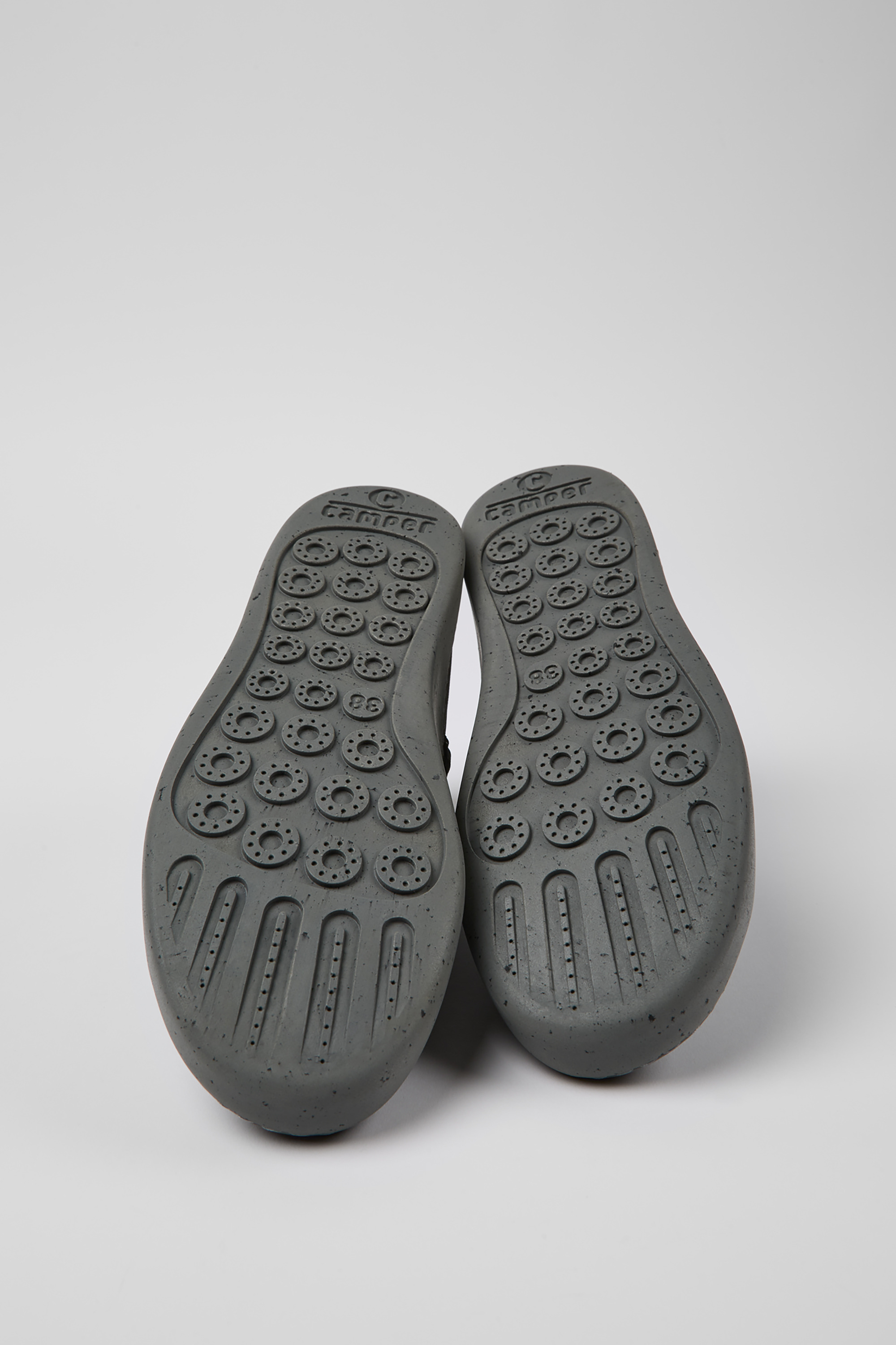 Peu Touring - Black textite ankle boots for women