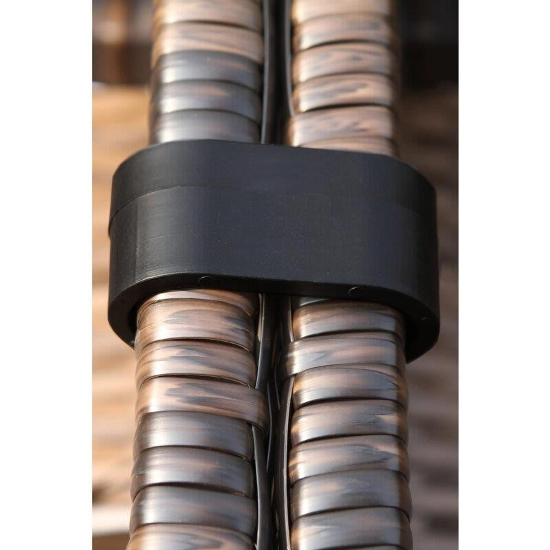 Widener Wicker/Rattan 4 - Person Seating Group with Cushions