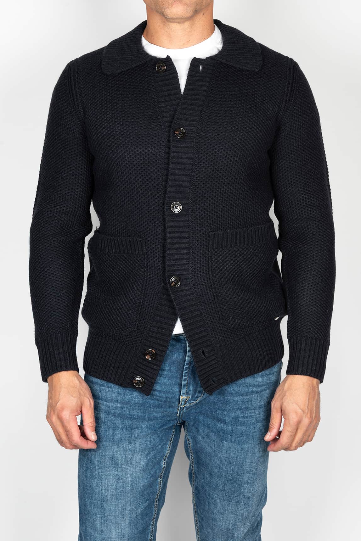 Rivera-spain Chaqueta Markup punto Azul Marino