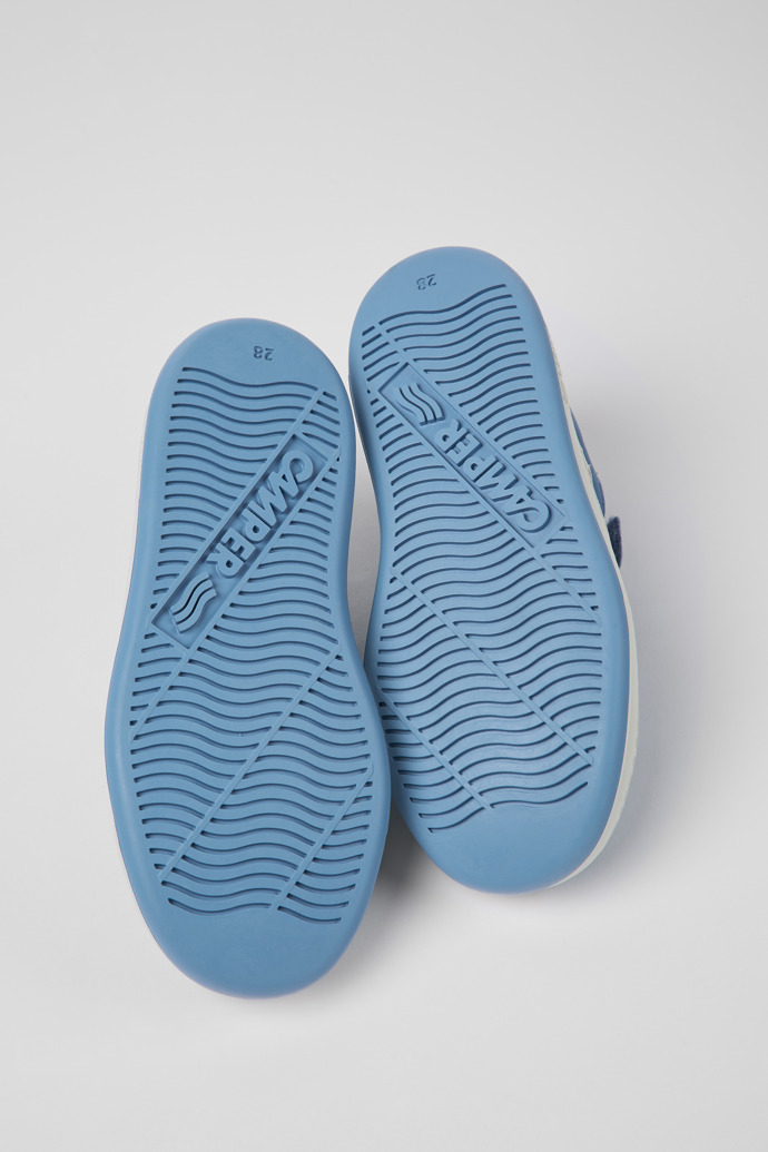 Runner Blue leather sneakers for boys