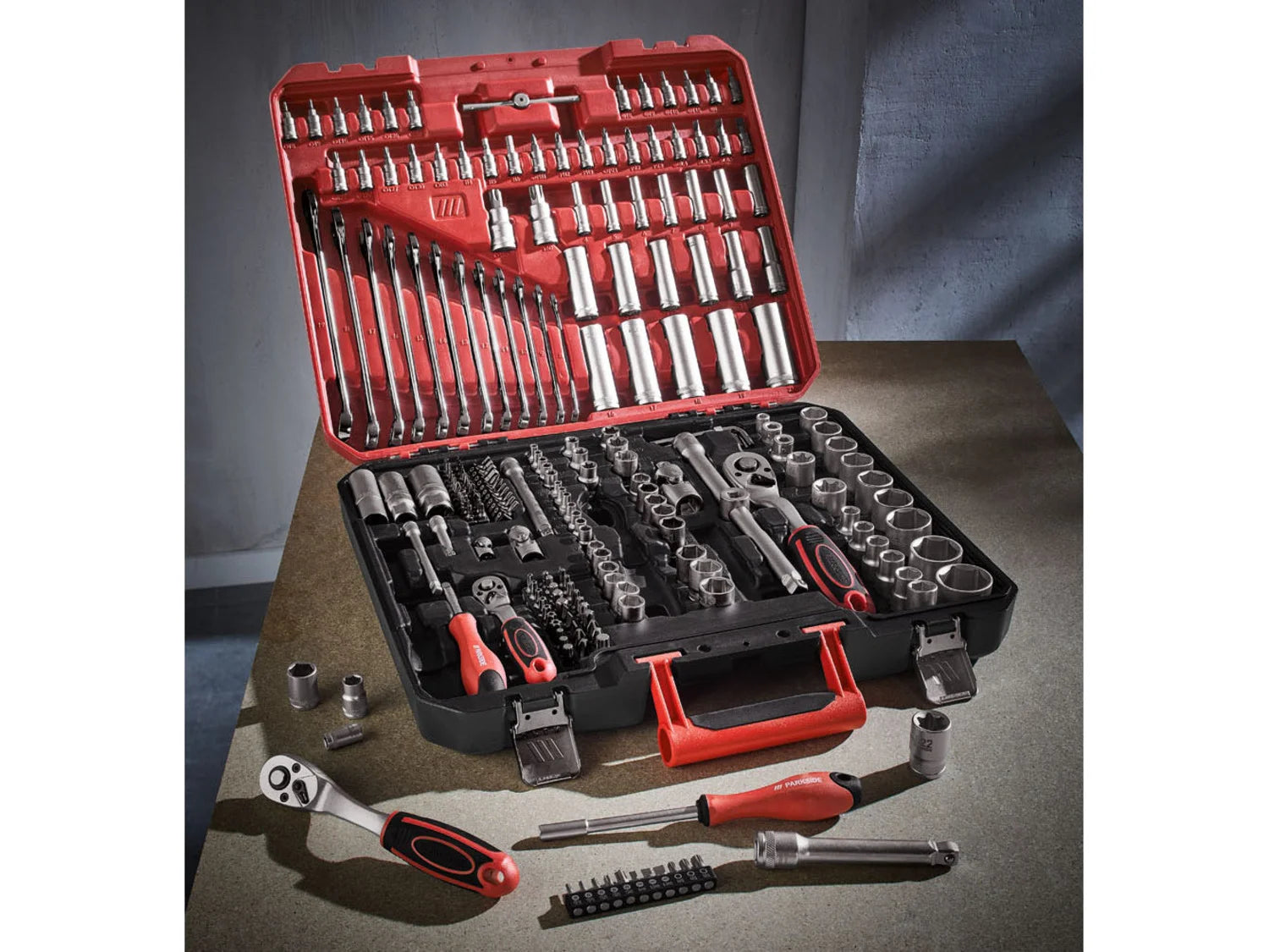 PARKSIDE socket wrench set, 216 pieces