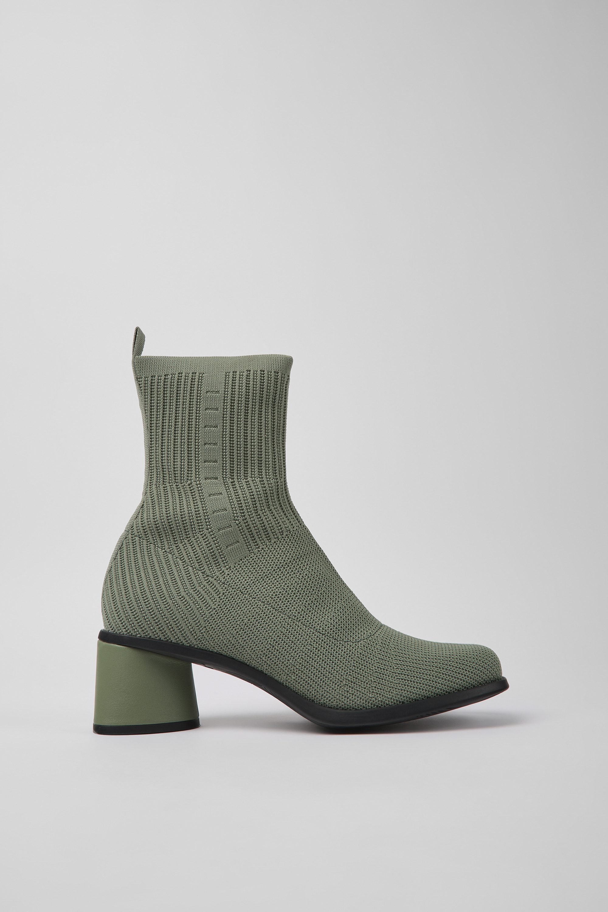 Kiara - Green textile boots for women