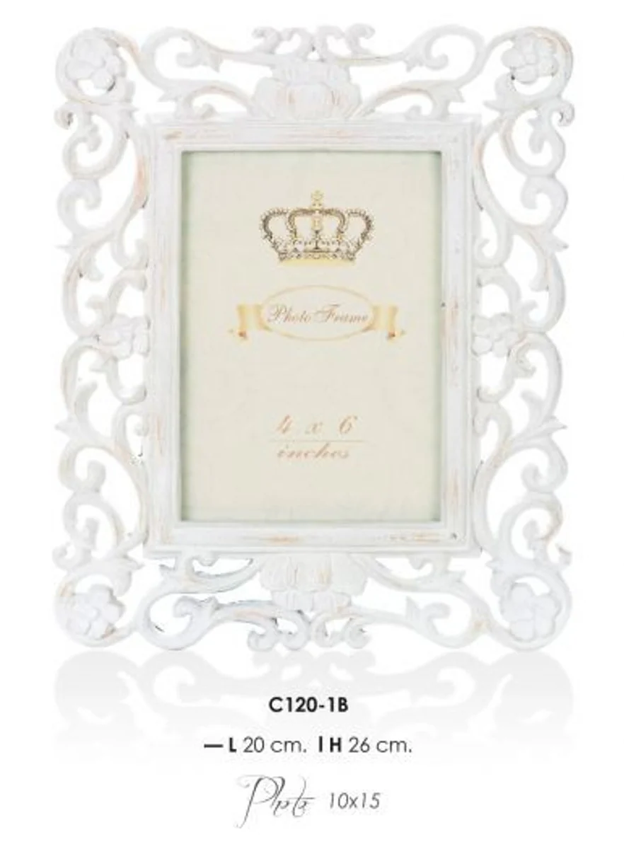 Casa Padrino baroque picture frame 26 x 20 cm antique look - Photo Frame Art Nouveau Antique style Mod AX17