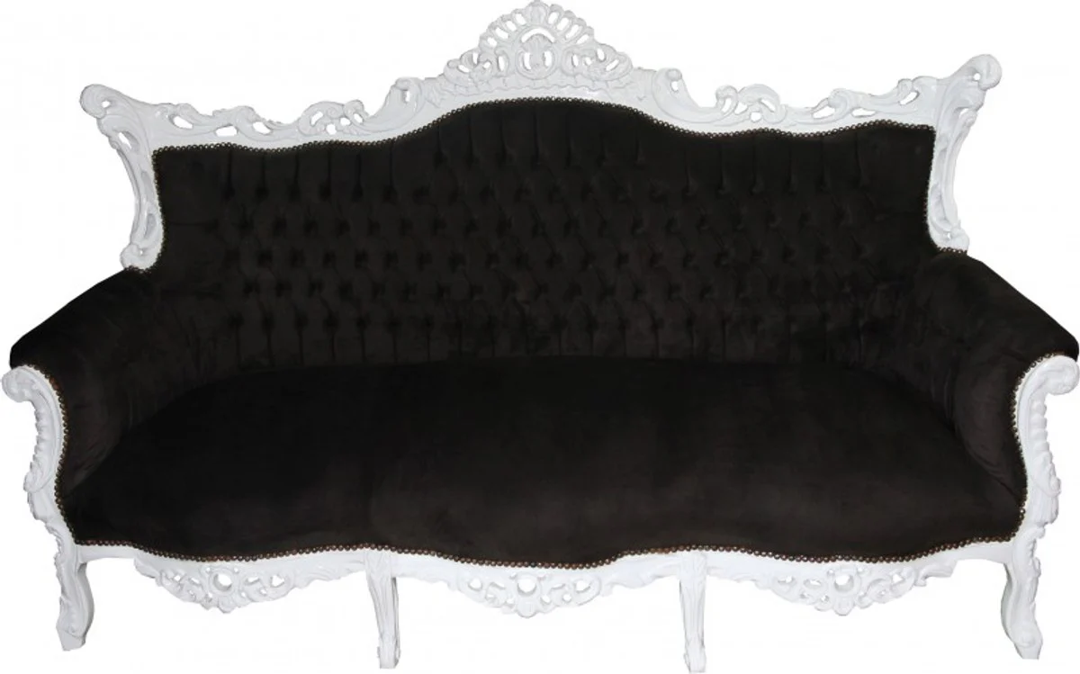 Casa Padrino Baroque Living Room Set Bordeaux Red / Gold- 3 seater +2 seater sofa + 1 chair