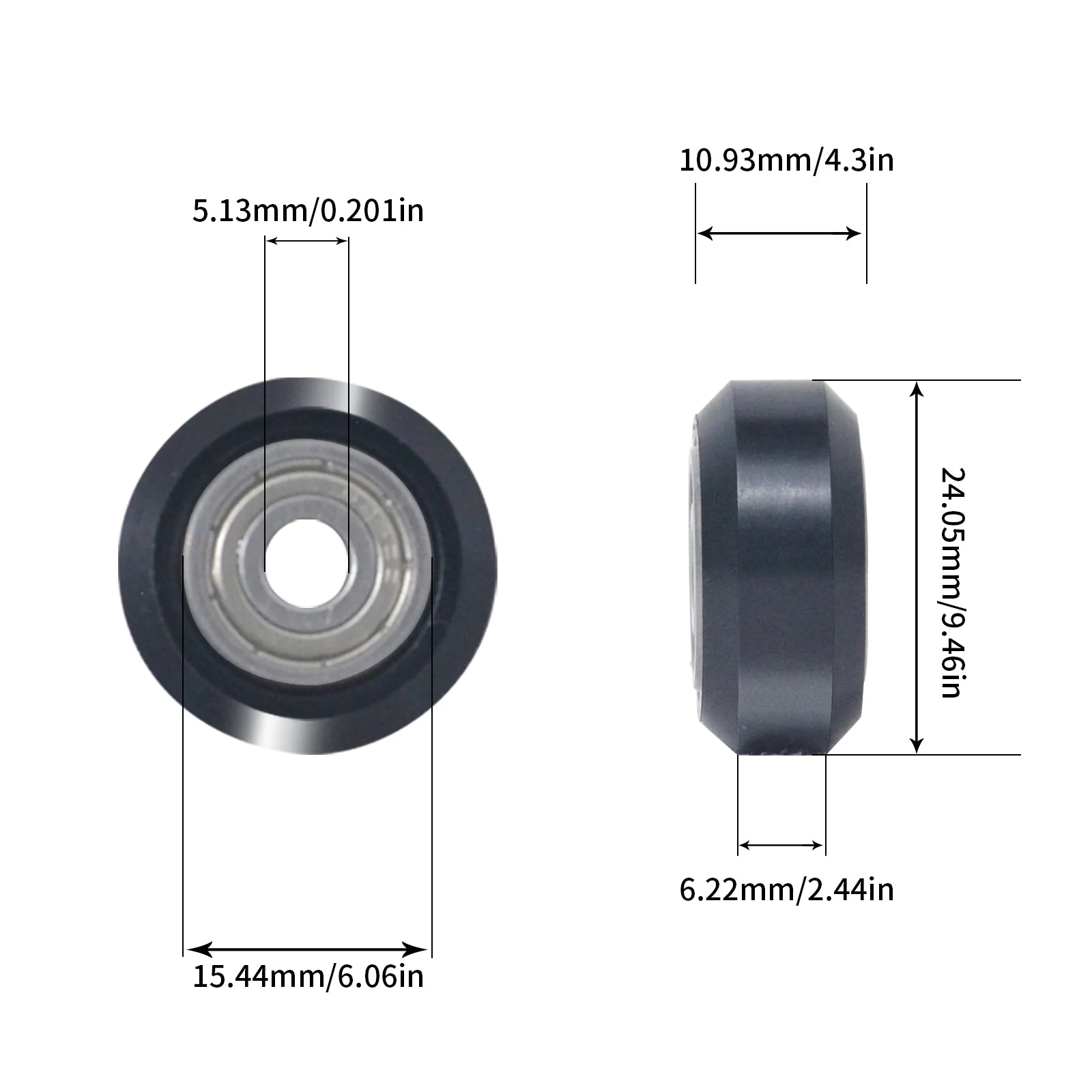 Bearing Pulley Wheel To LK1/LK4/LK4 PRO/LK5 PRO 5PCS