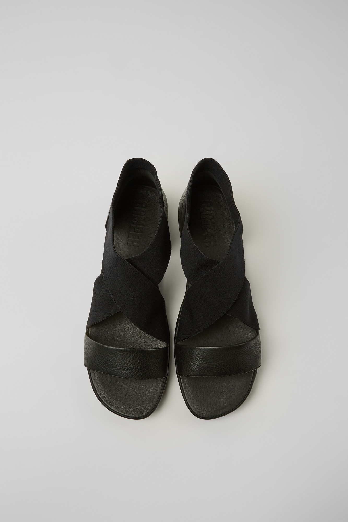 Right - Black Sandals for Women