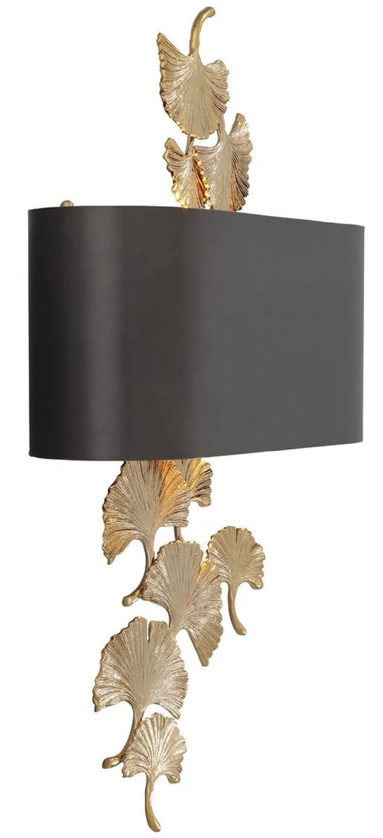 Casa Padrino lámpara de pared de diseño oro / bronce 36 x 13,5 x A. 61 cm - Lámpara de Pared para Hotel y Restaurante - Calidad de Lujo