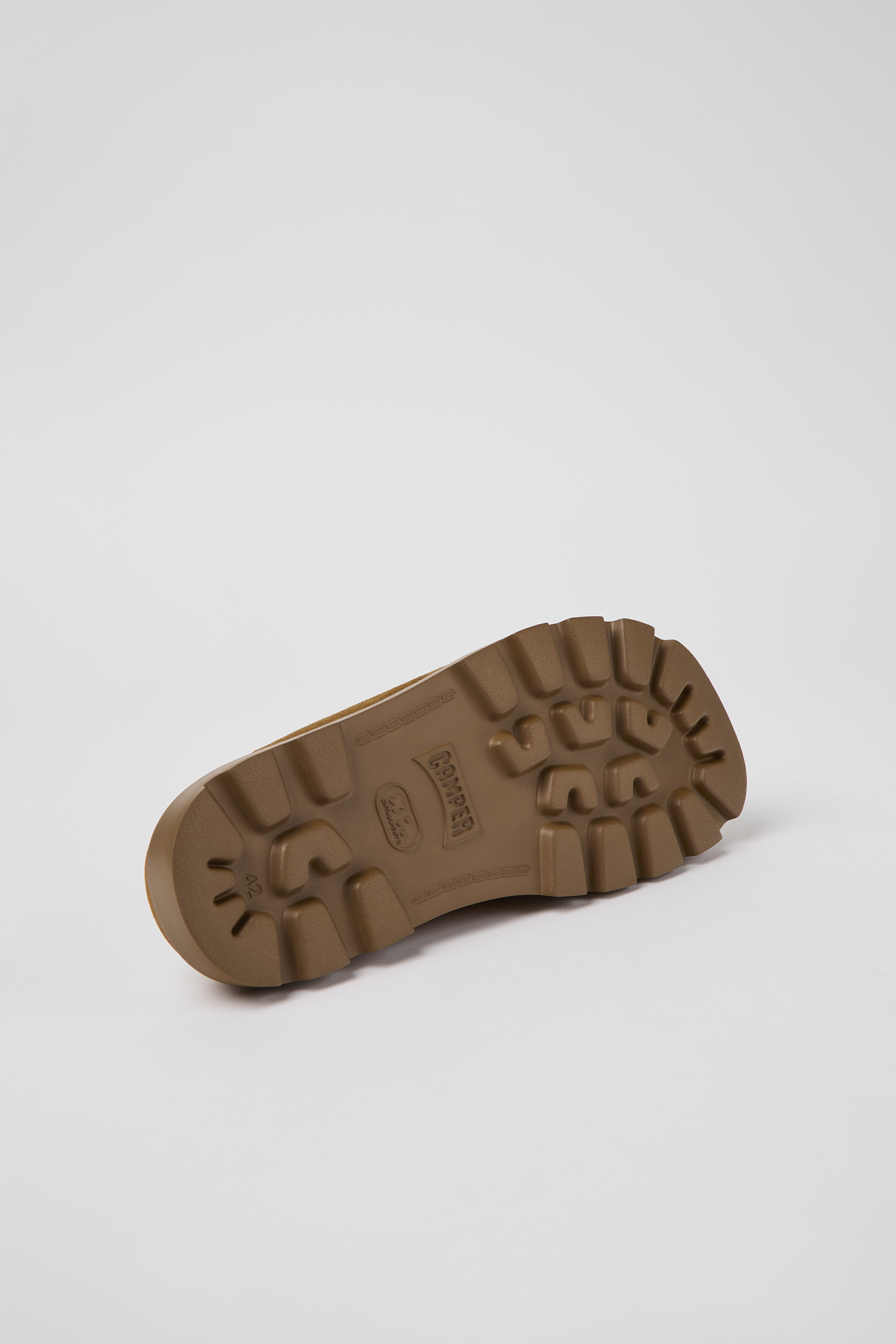 Brutus Sandal - Brown leather clogs for men