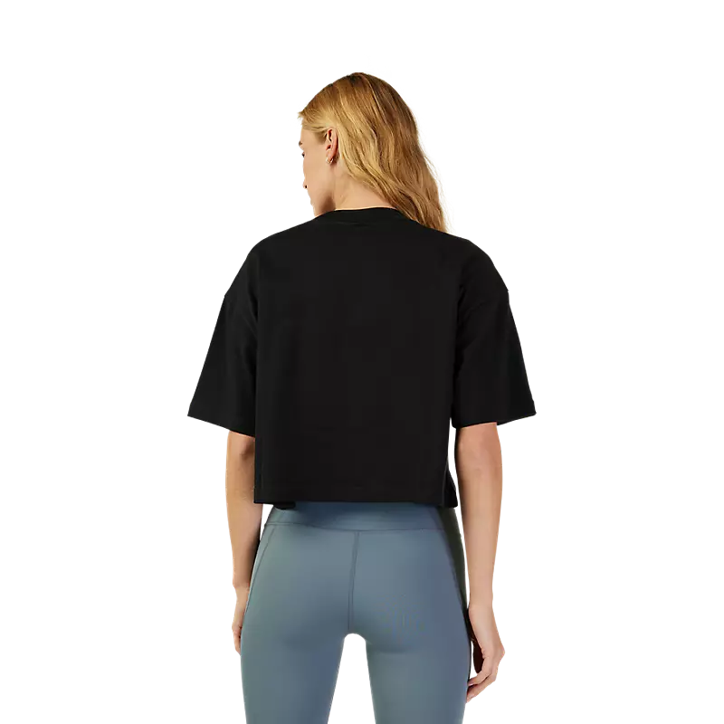 Womens Wordmark Premium Crop Tee