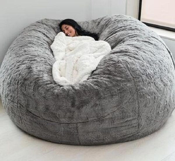 Comfort Beanbag Giant Lovesac Includes Filler