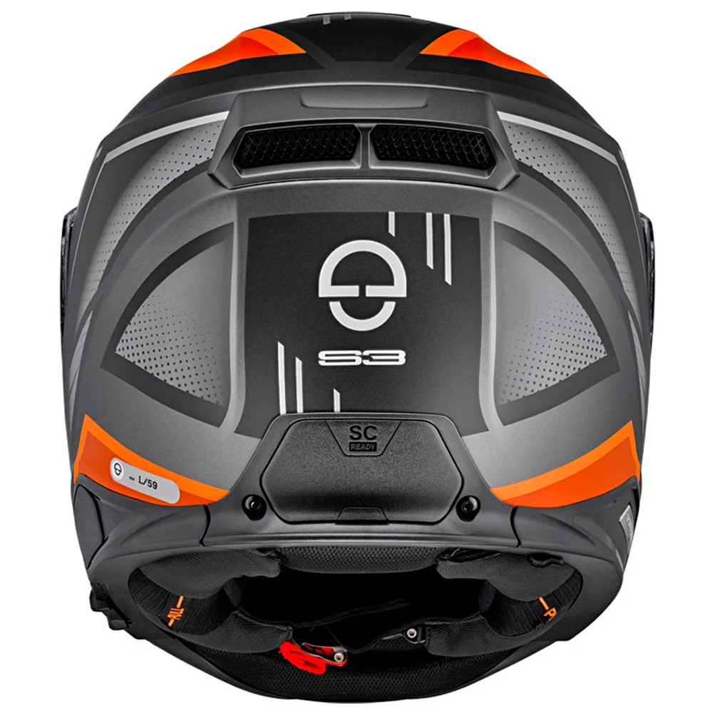 CASCO SCHUBERTH S3 STORM - NARANJA MATE