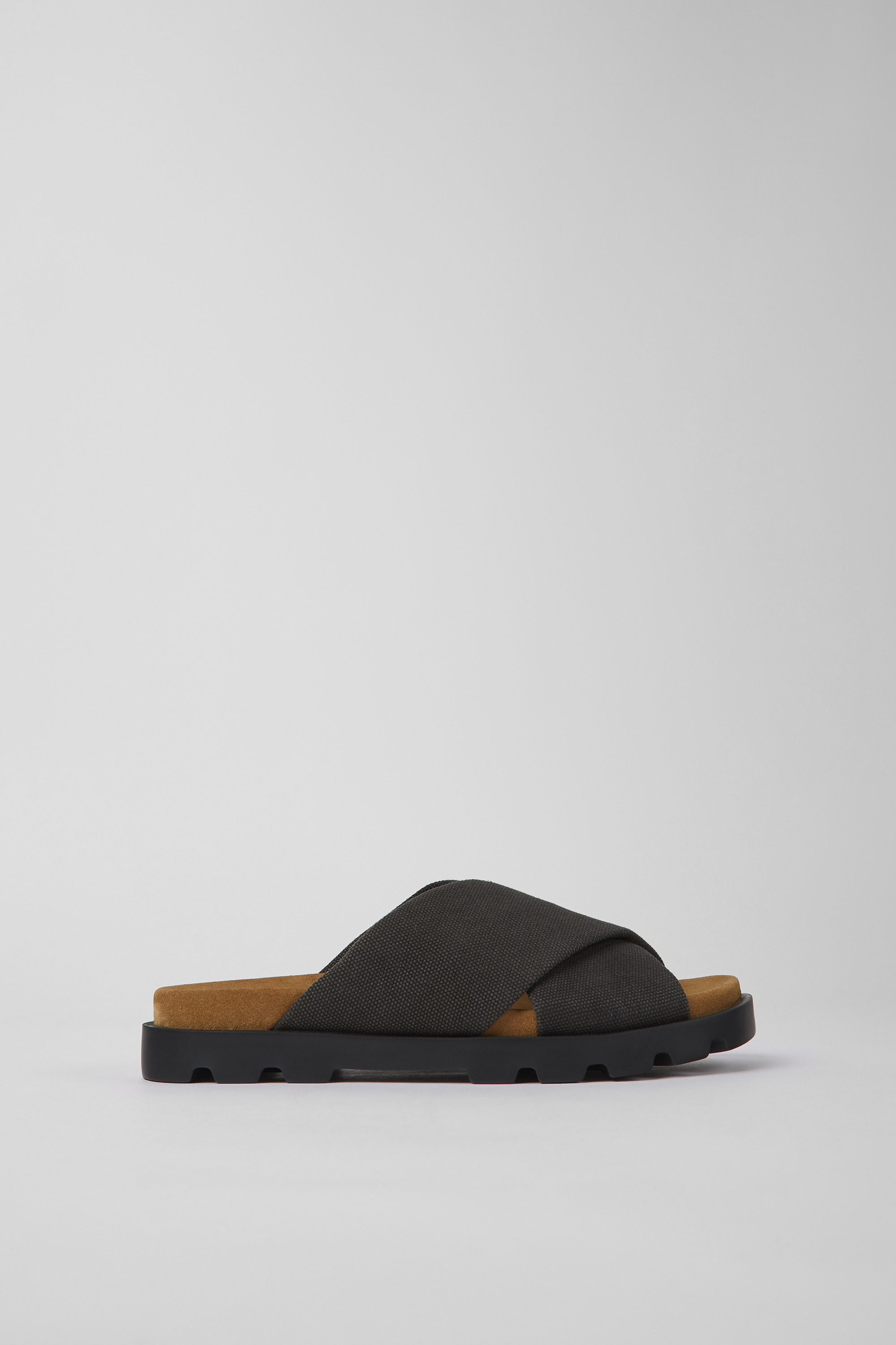 Brutus Sandal - Gray recycled cotton sandals for women