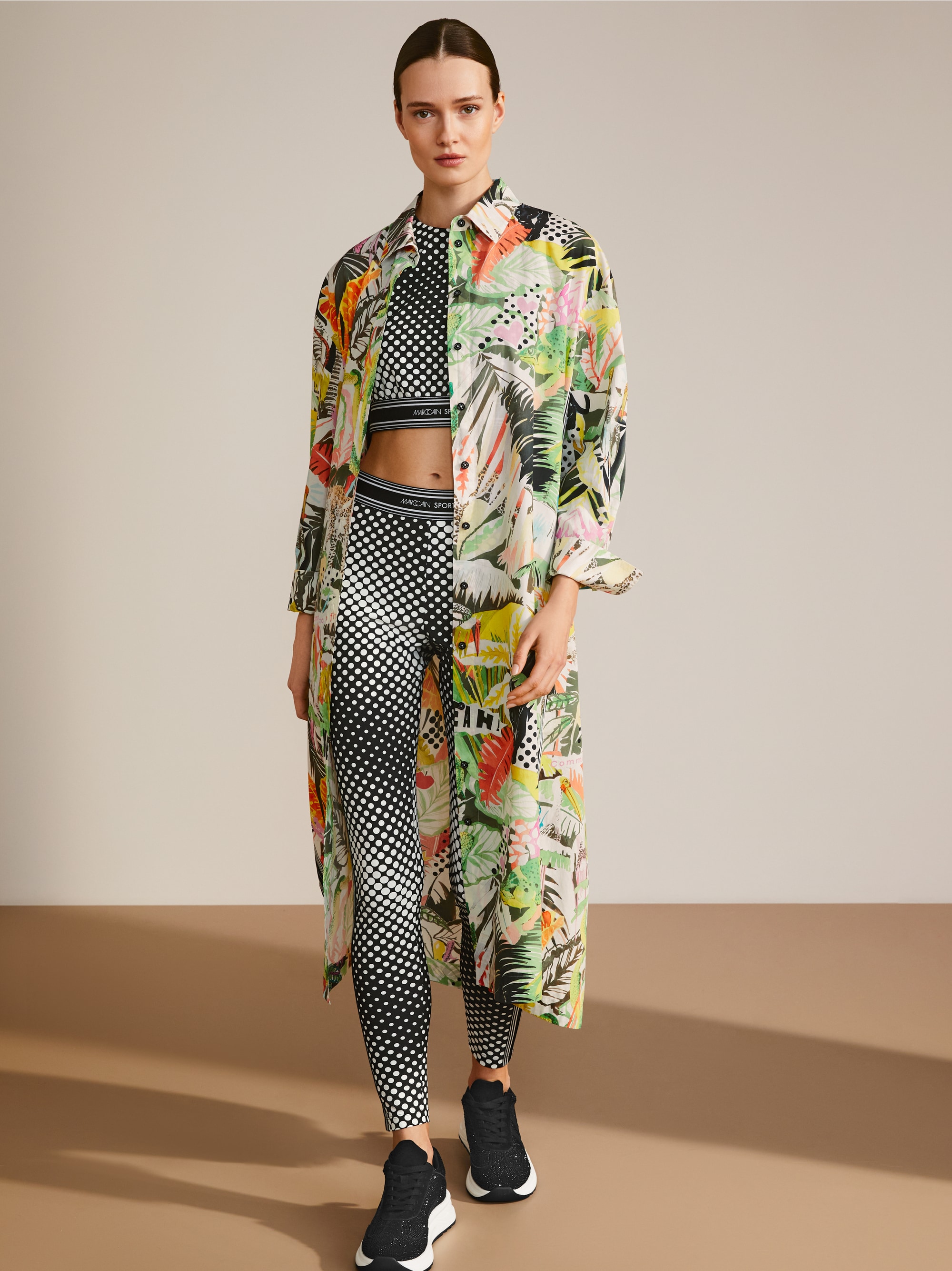 Marc-Cain Sporty top with graphic design