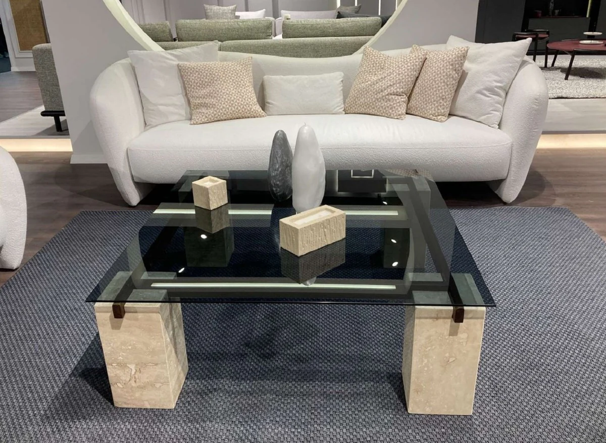 Casa Padrino sof¨¢ de lujo blanco 280 x 98 x A. 90 cm - Sof¨¢ de sal¨®n - Sof¨¢ de hotel - Muebles de sal¨®n - Interiores de sal¨®n - Muebles de hotel - Muebles de lujo - Interiores de lujo