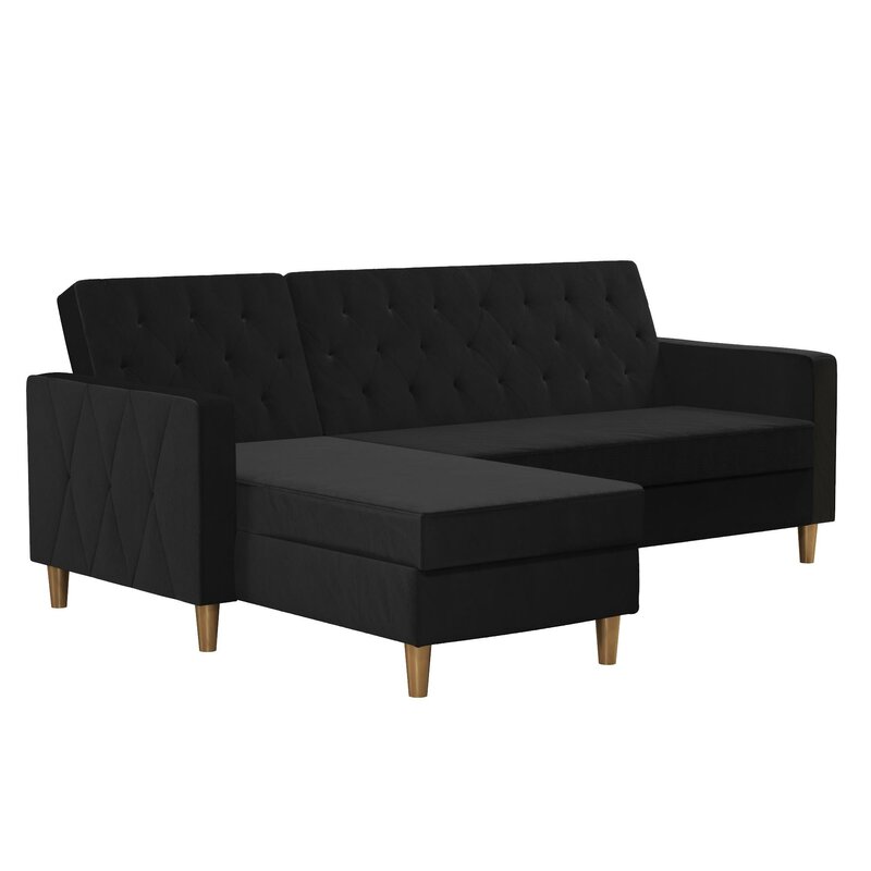 Liberty 84��� Wide Reversible Sleeper Sofa & Chaise