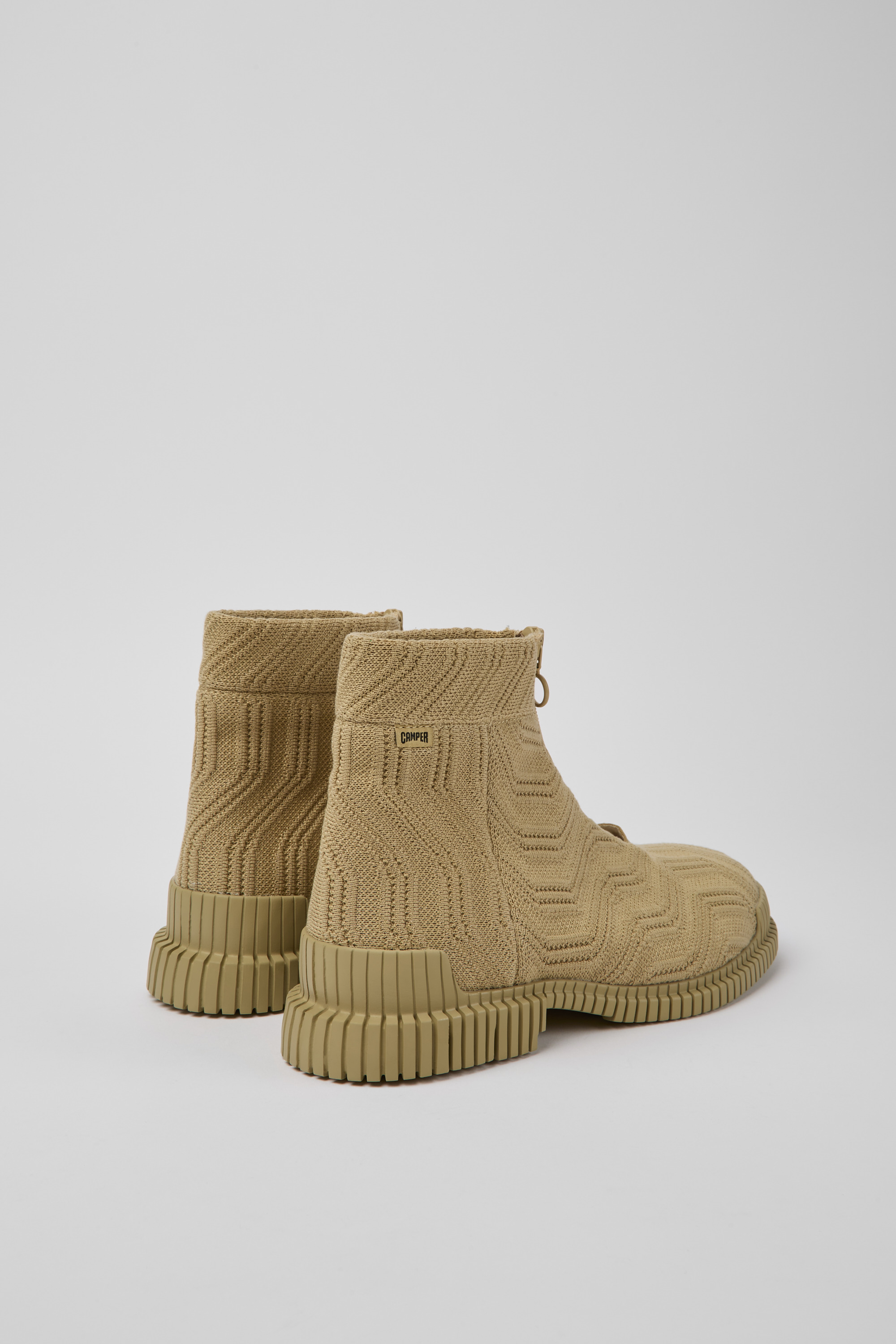 Pix - Beige ankle boots for men