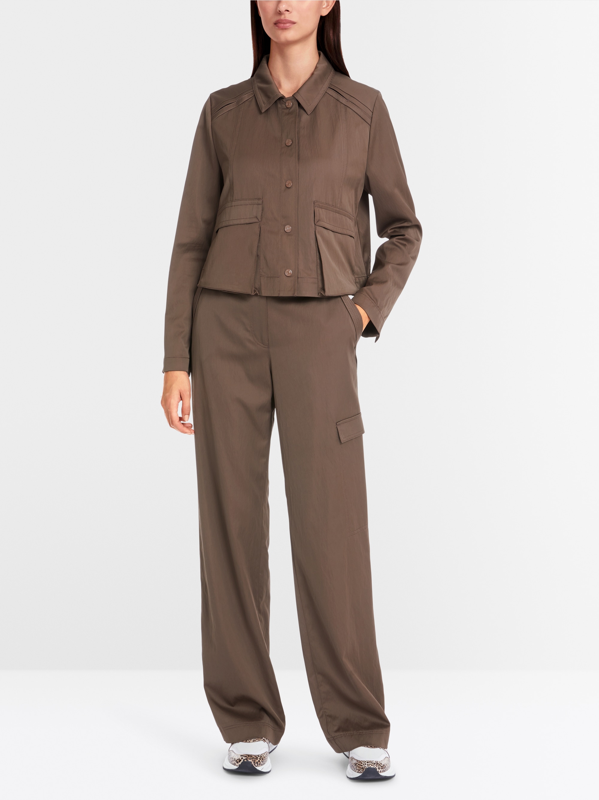 Marc-Cain Soft flowing A-line jacket