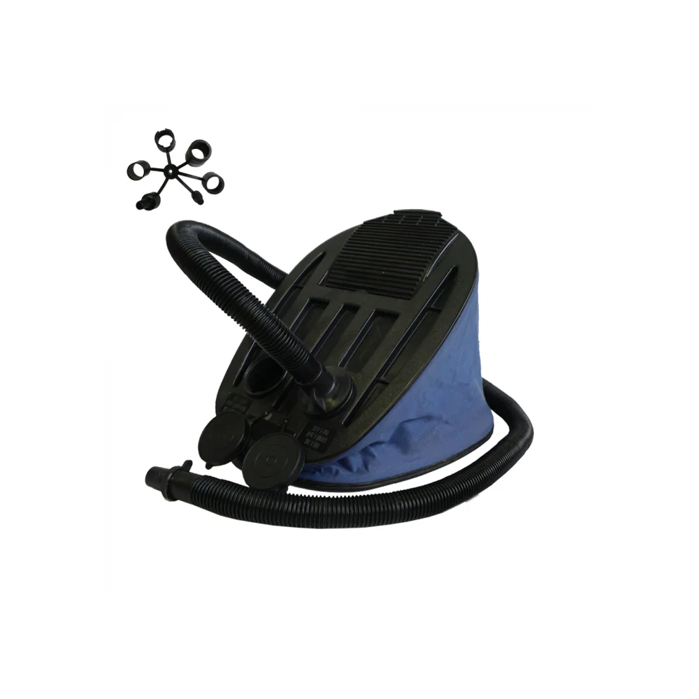 Hinchador de fuelle de pie HOSA FP-45 - Azul