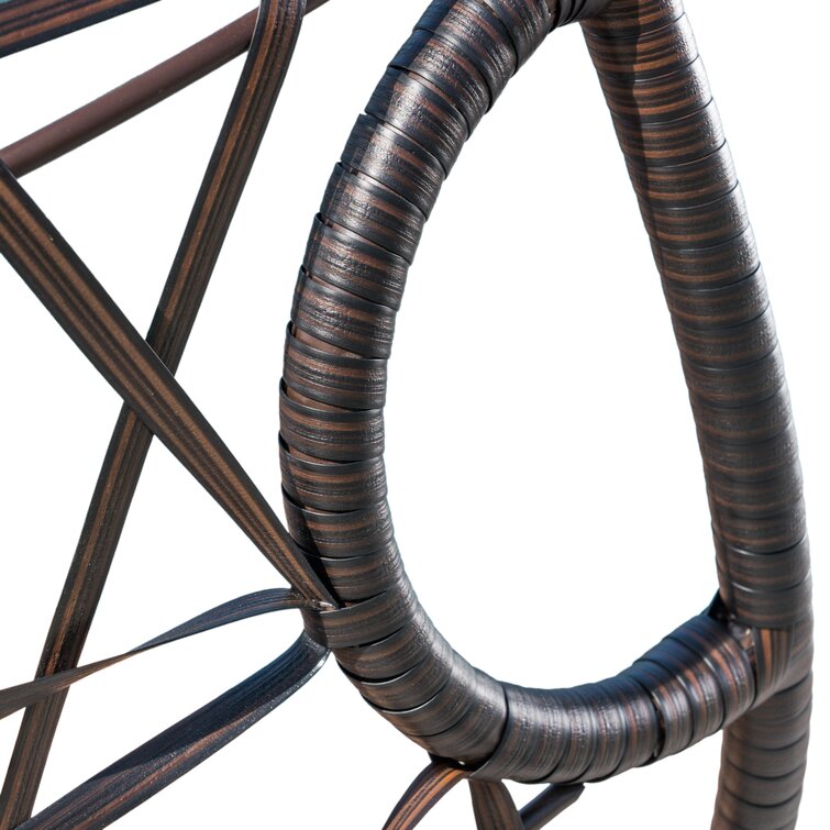 Robert Wicker Tear Drop Hanging Swing Chair