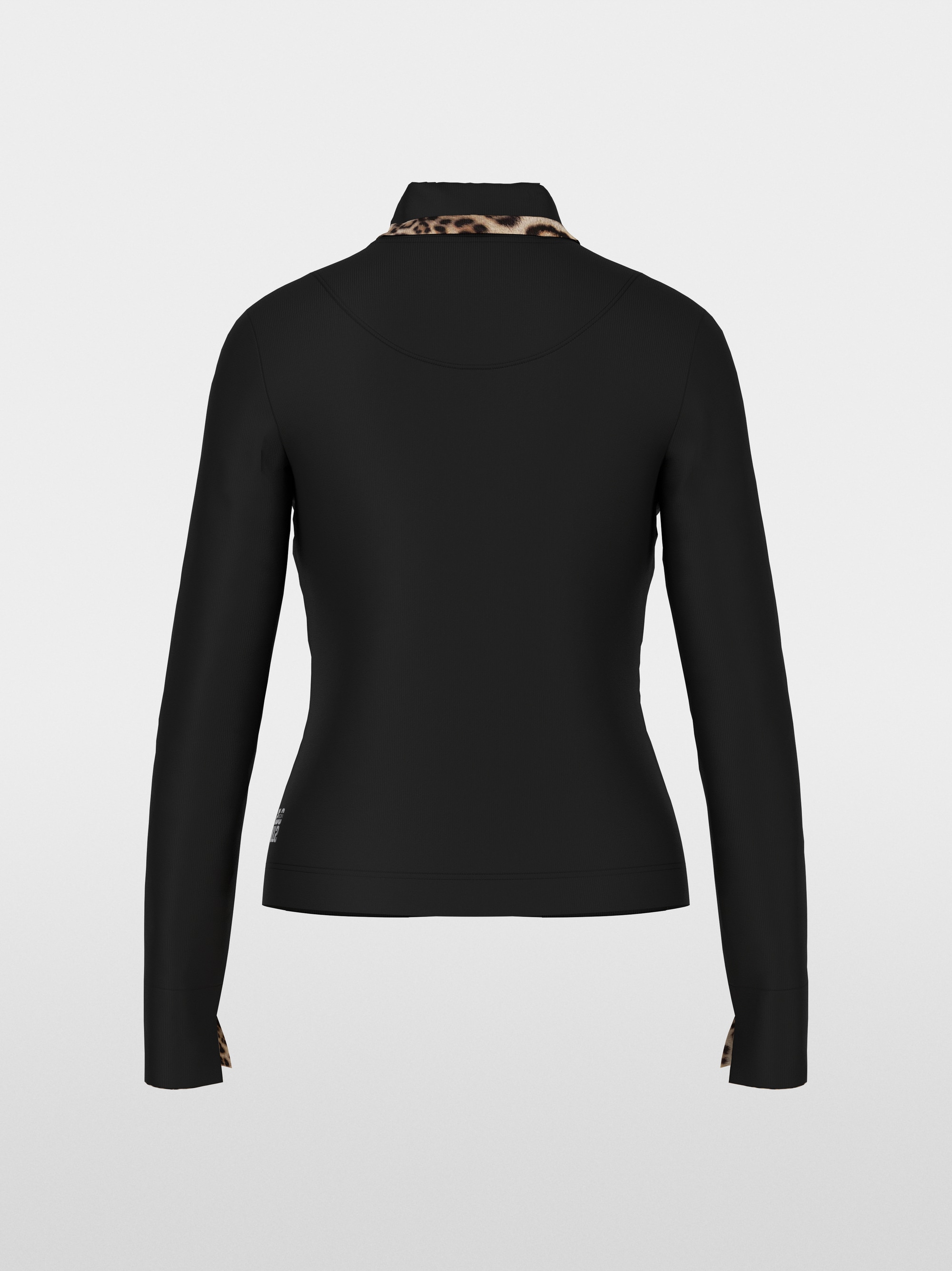 Marc-Cain Zip jacket in cotton rib