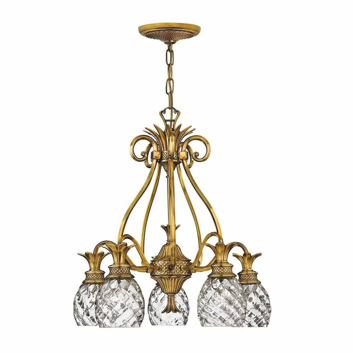 Casa Padrino l¨¢mpara de ara?a barroco de lujo de lat¨®n bronce ? 56 x A. 62,2 cm