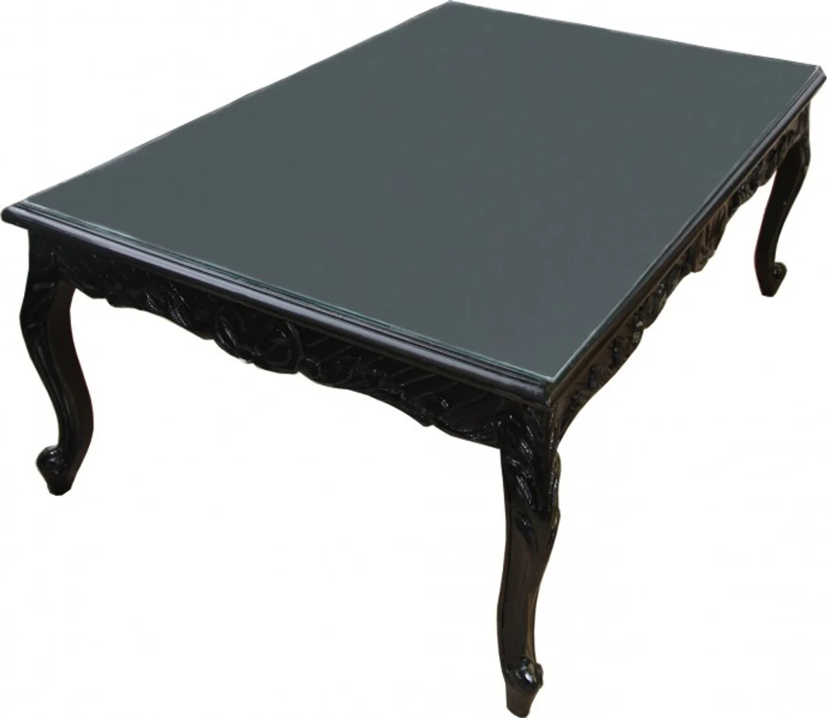 White Baroque Coffee Table 120 x 80 cm - Mod2