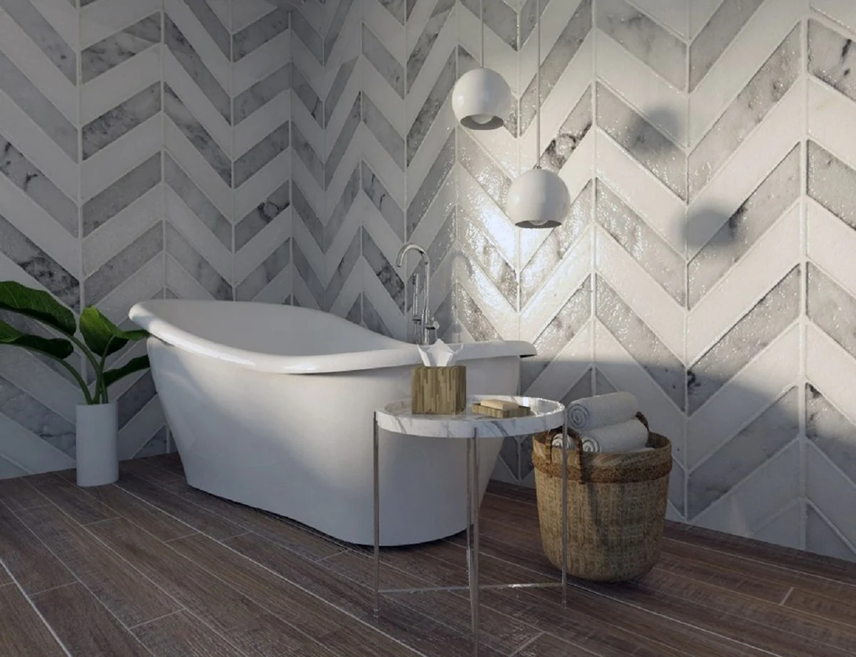 Casa Padrino Bañera Art Nouveau de Lujo Blanco 170 x 80 x H. 70,5 cm - Independiente Bañera Antigua Retro - Muebles de Baño