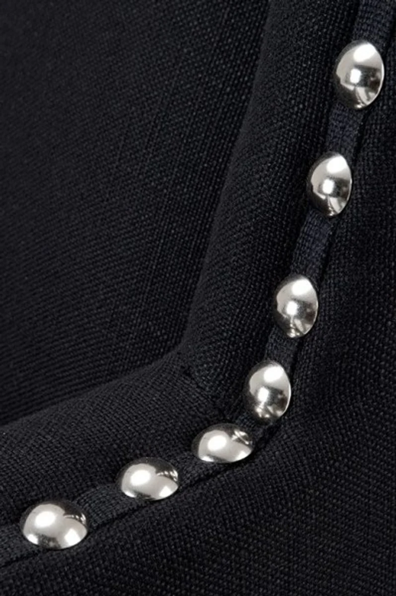 Casa Padrino designer art deco club armchair black - Luxury Club Armchair