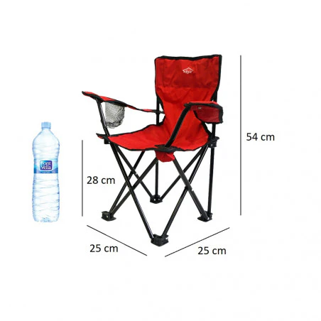 Silla plegable infantil HOSA JUNIOR - roja
