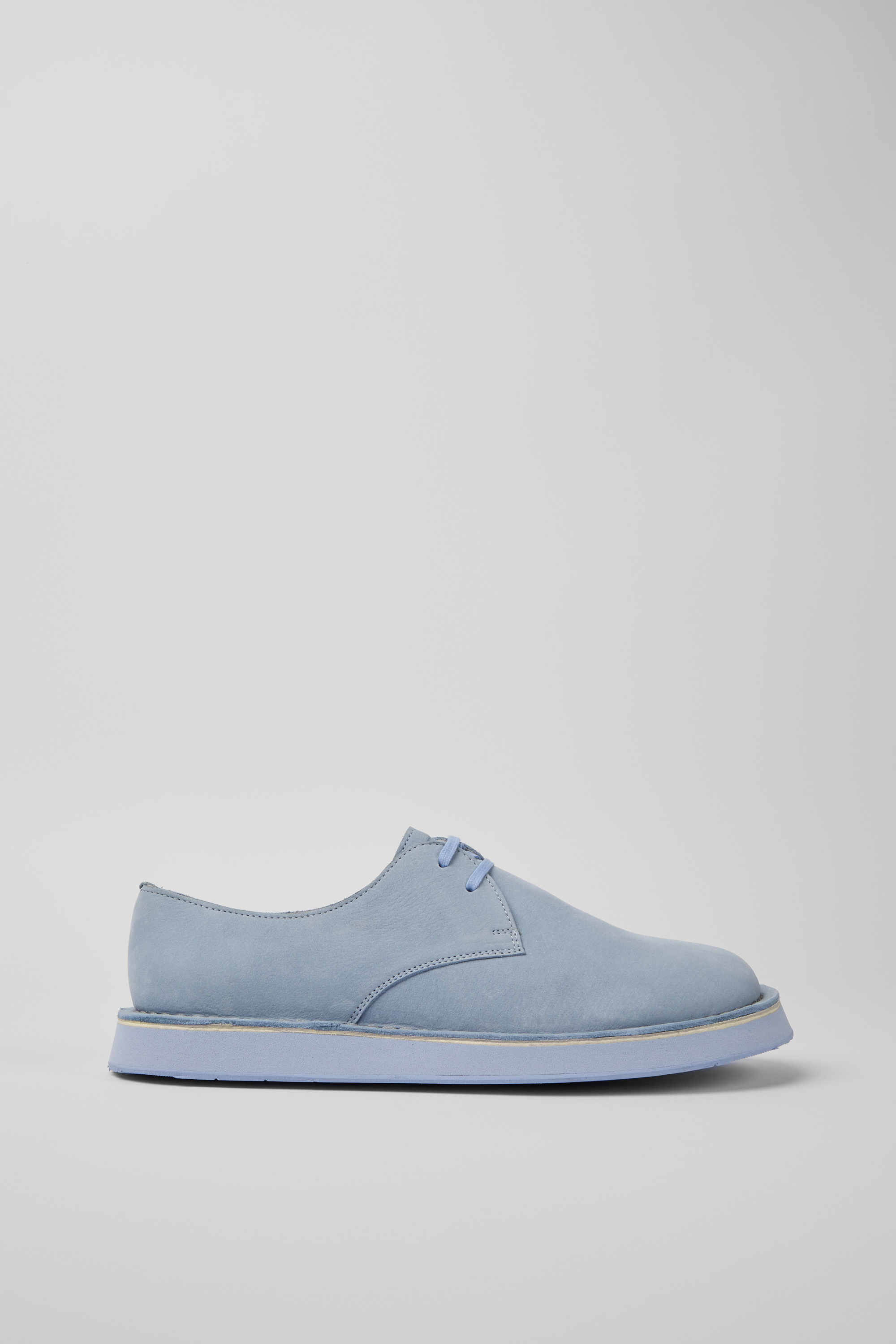 Brothers Polze - Blue leather shoes for men