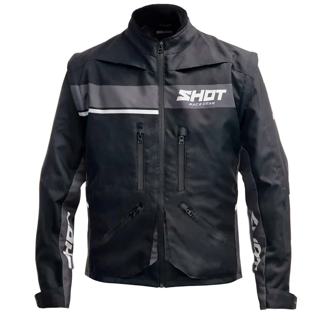 CHAQUETA SHOT CONTACT NEGRO / BLANCO