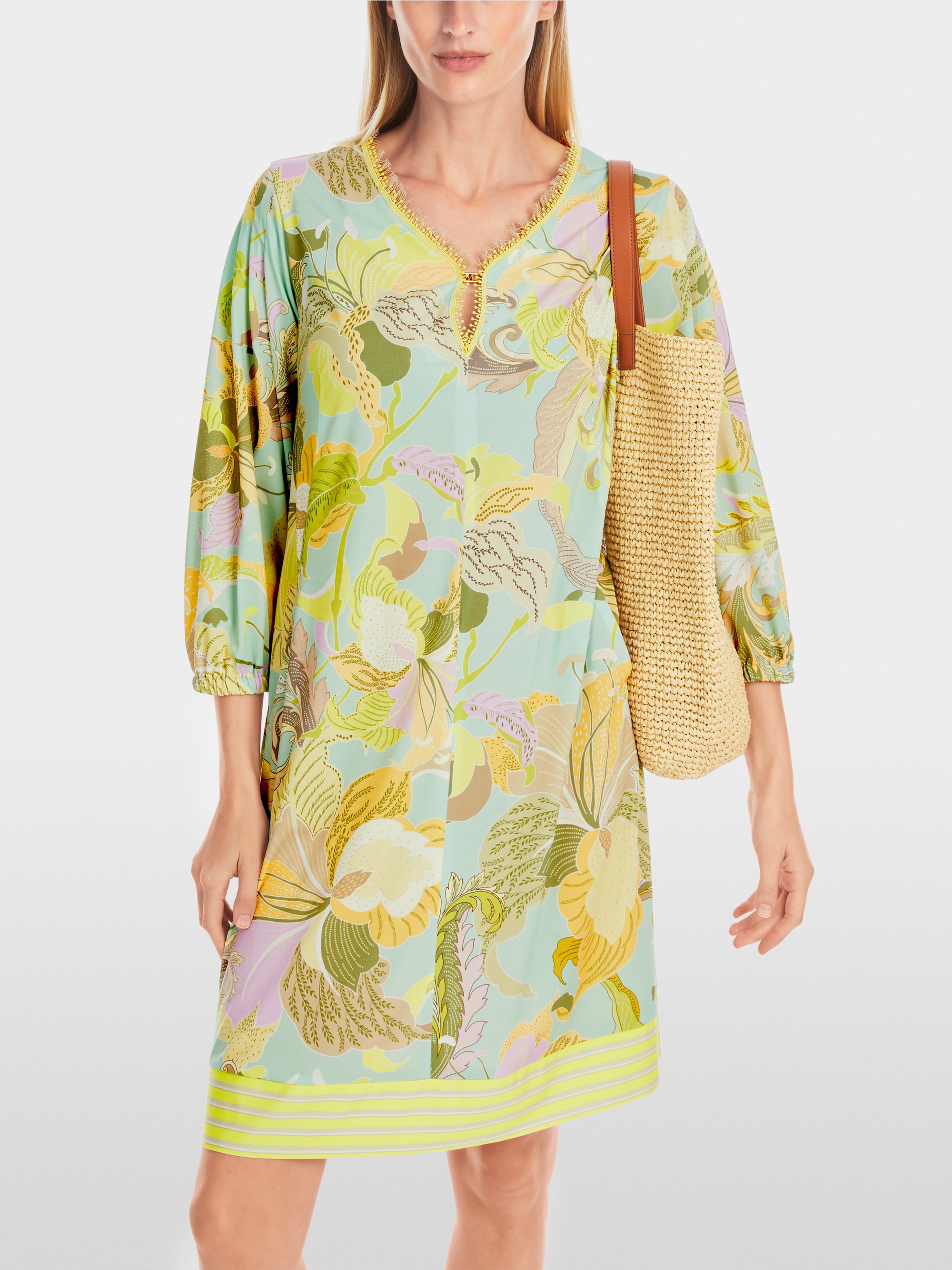 Marc-Cain Soft flowing printed tunic dress