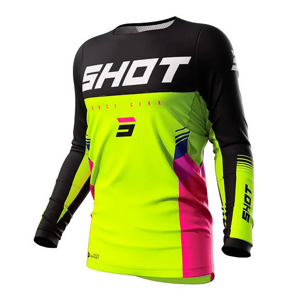 CAMISETA SHOT TRACER AMARILLO FLUOR