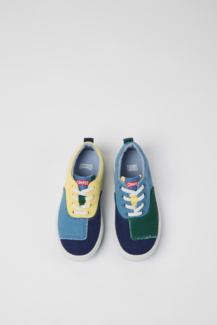 Twins Multicolored textile sneakers for kids