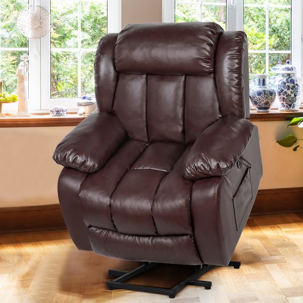 Clearance Sale Best MassageTheater Seating for Home| Power Electric Recliner Chair Movie Theater Seats with USB Port, Side Pocket