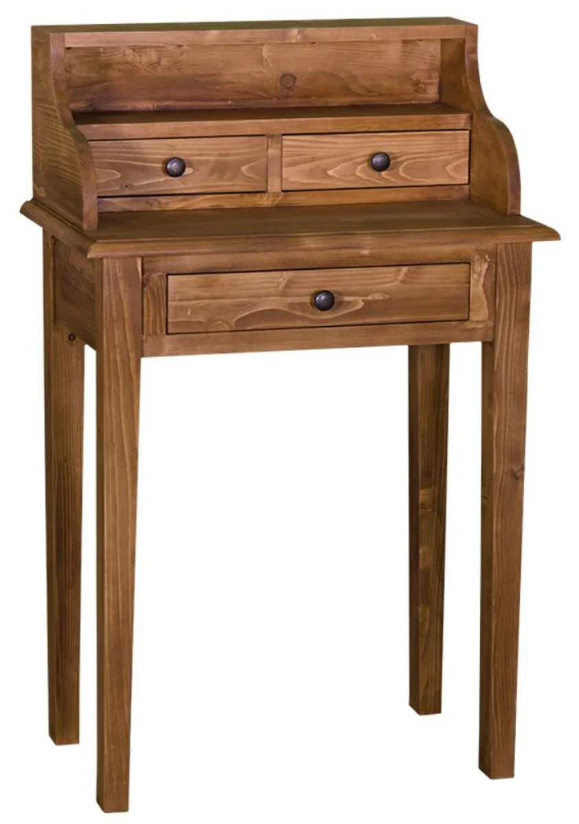 Casa Padrino escritorio estilo casa de campo con 3 cajones 65 x 40 x H. 102 cm - muebles de sala