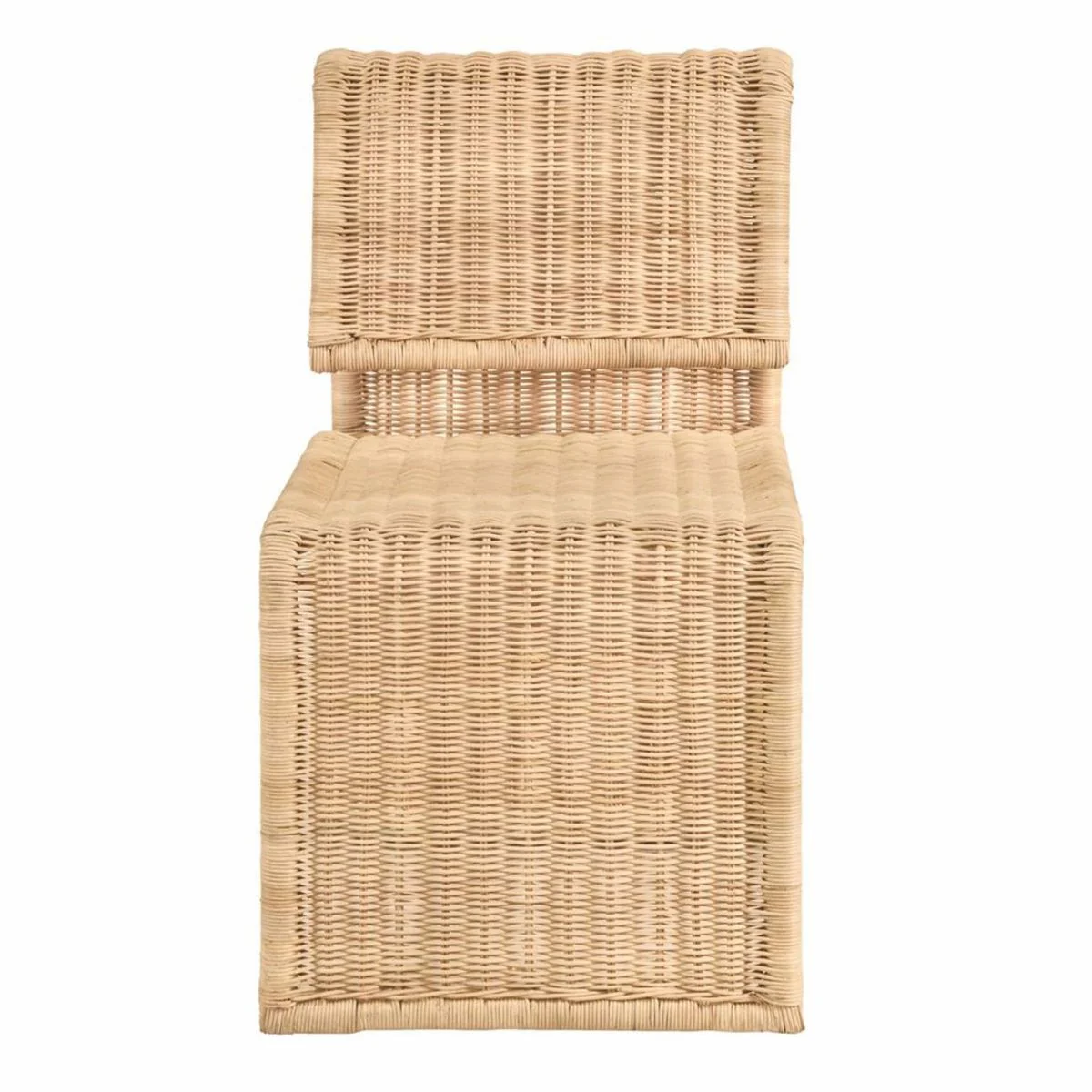 Casa Padrino silla de comedor de rat¨¢n de lujo natural A. 82 cm - Muebles de lujo