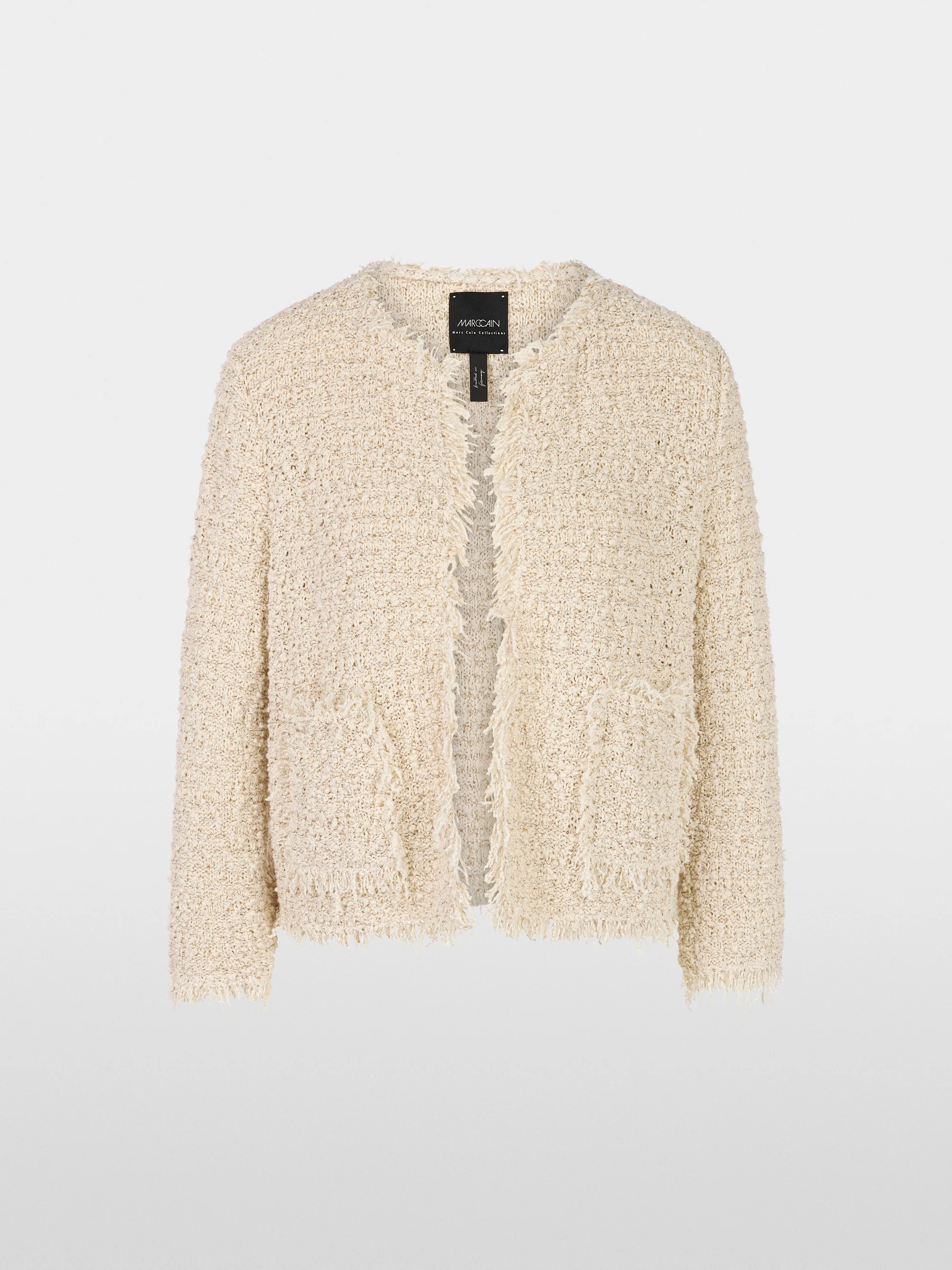 Marc-Cain Bouclé cardigan - Knitted in Germany