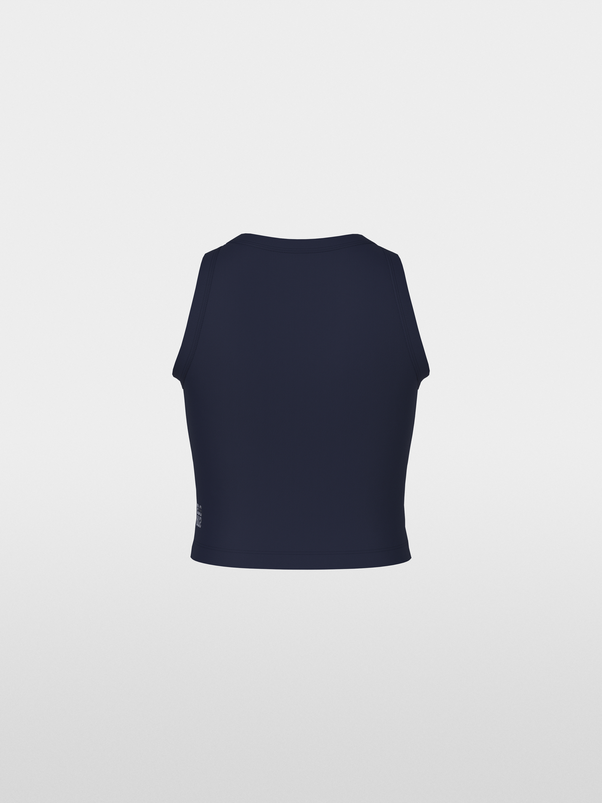 Marc-Cain Solid cropped top in cotton stretch