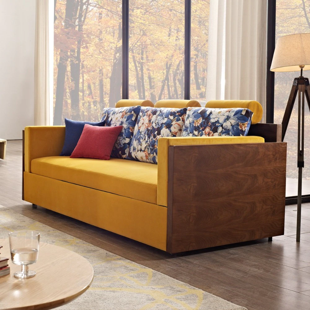 Folding sofa bunk bed