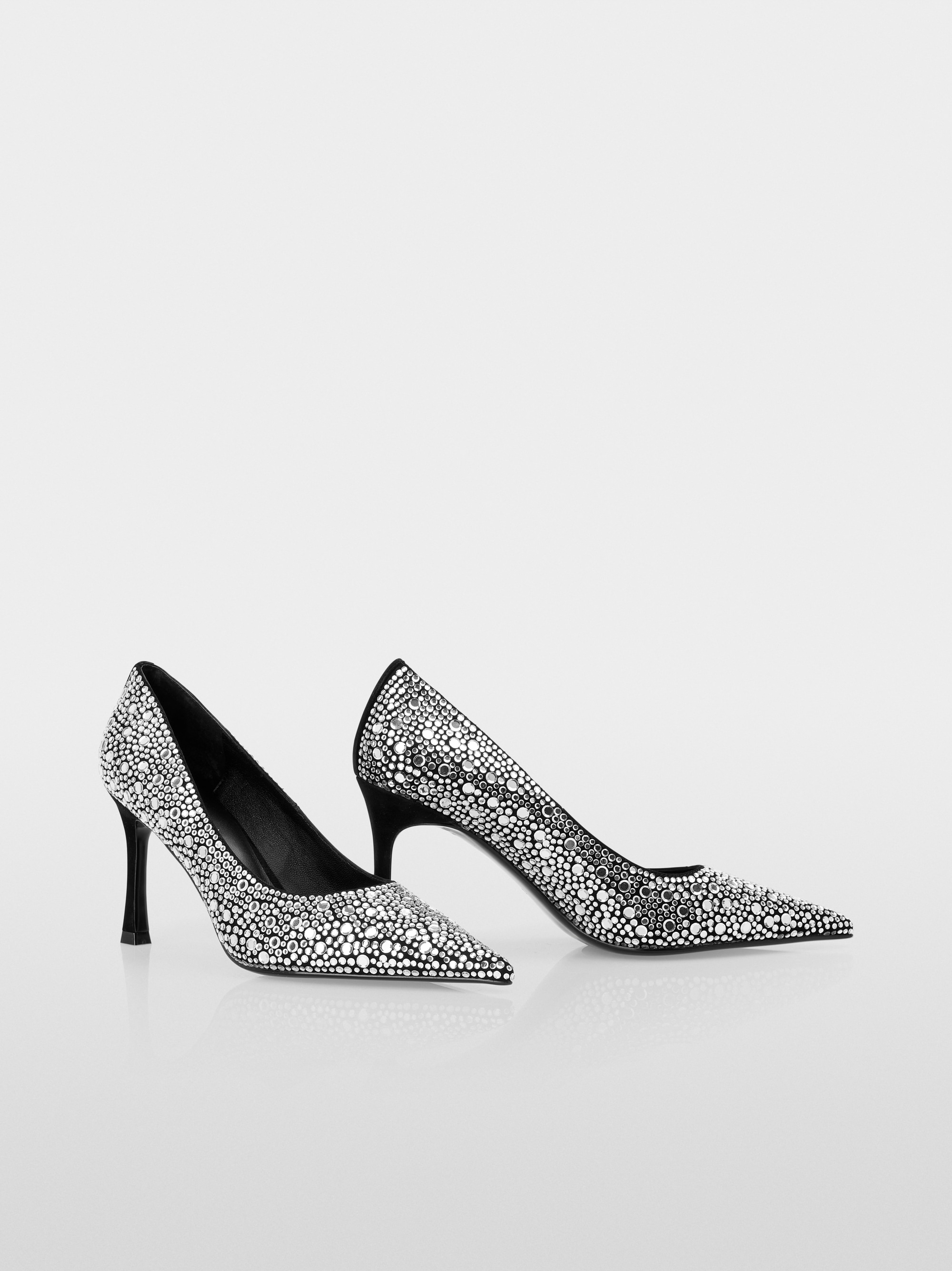 Marc-Cain Pumps with mirror crystals