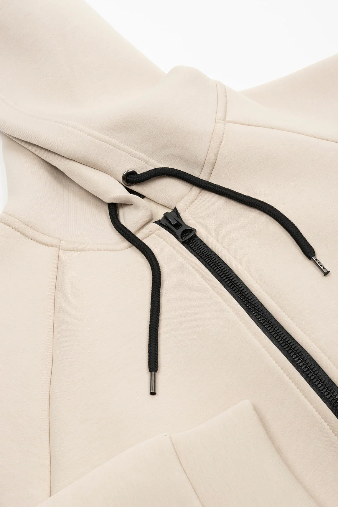 Rivera-spain Sudadera Paul Miranda cremallera crudo