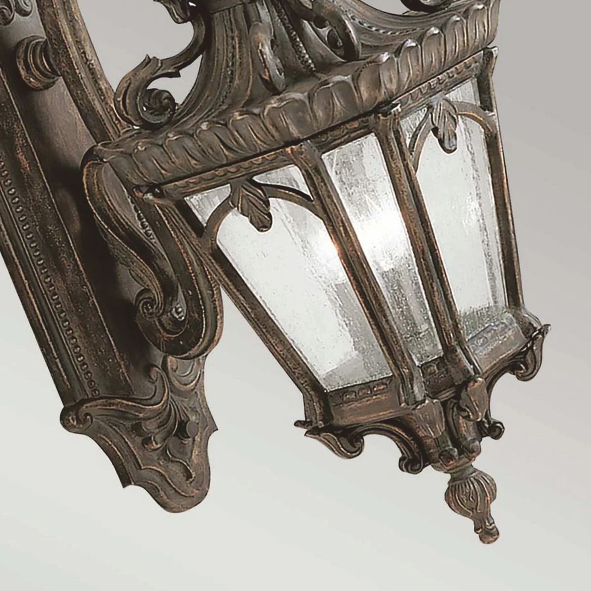 Casa Padrino l¨¢mpara de pared de exteriores barroco bronce antiguo A. 73,7 cm - Iluminaci¨®n exterior