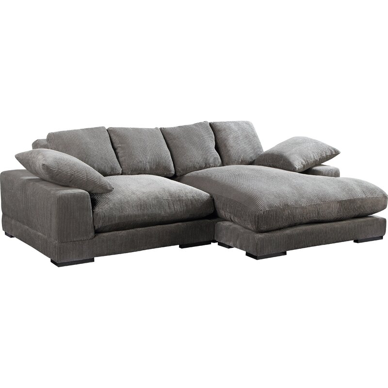 106��� Wide Reversible Sofa & Chaise