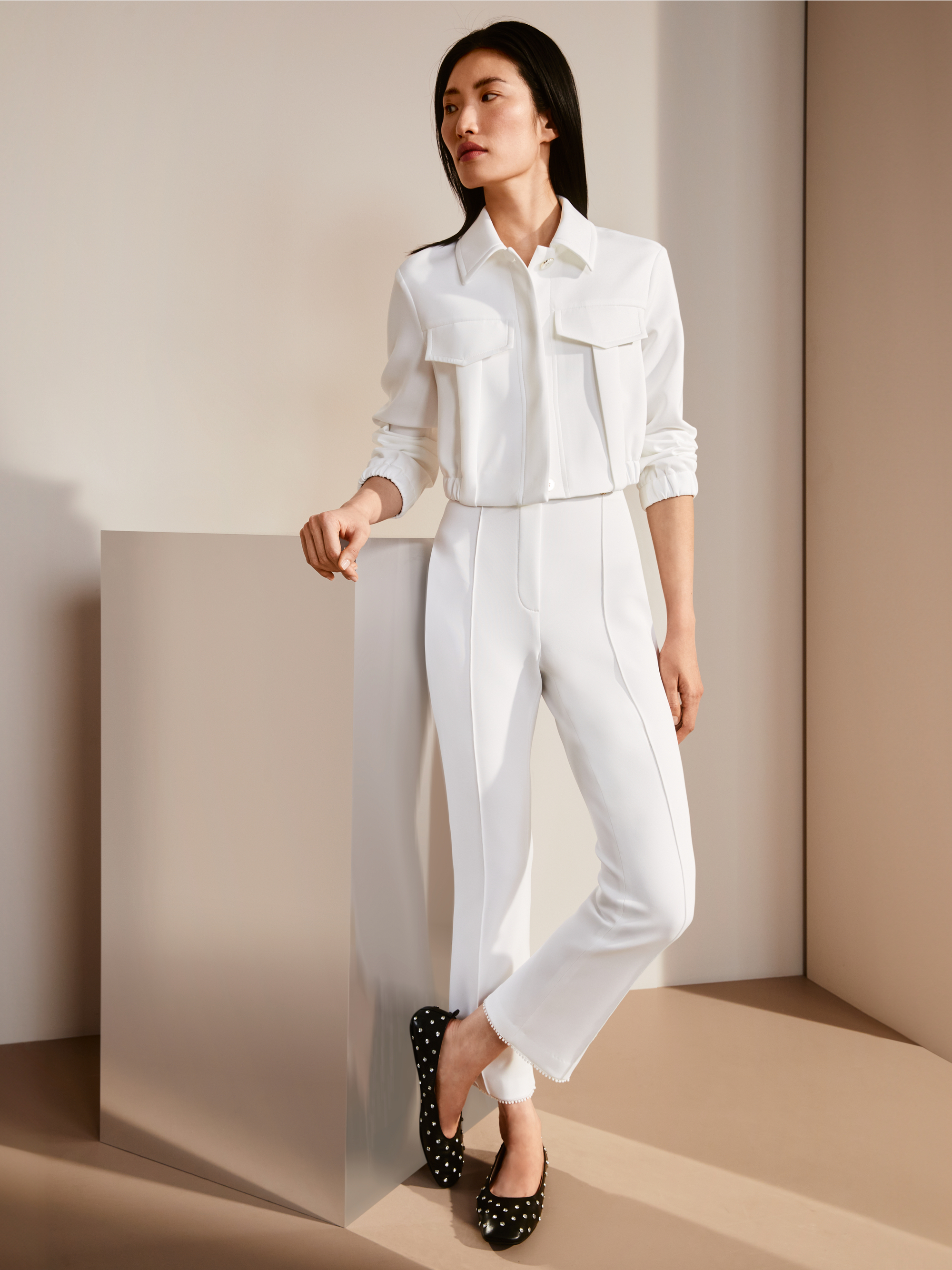 Marc-Cain Short Jacket in Scuba Jersey