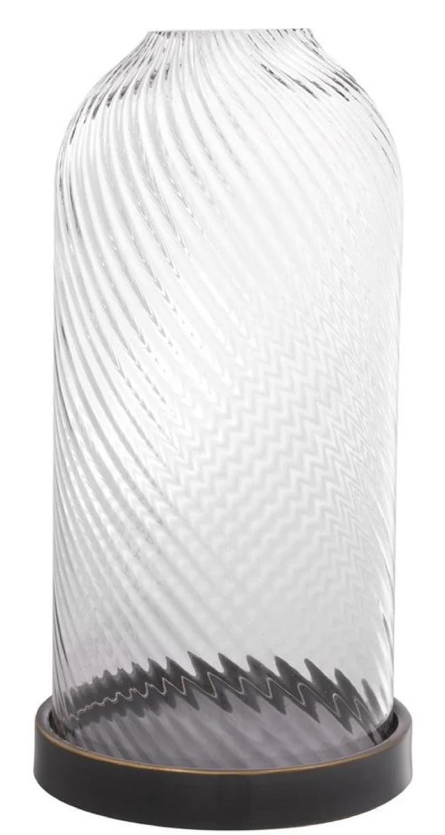 Casa Padrino portavelas de lujo bronce Ø 22,5 x H. 44,5 cm - Accesorios para Hoteles y Restaurantes