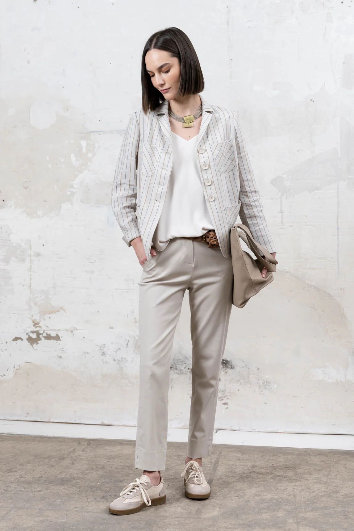 Rivera-spain Top Brest crudo