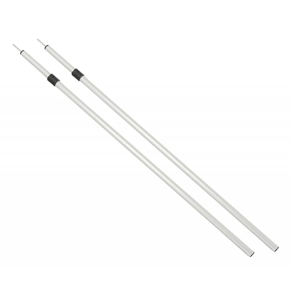 Kit 2 postes OZtrail Aluminio Extensible para Toldo o Tienda - hasta 190 cm